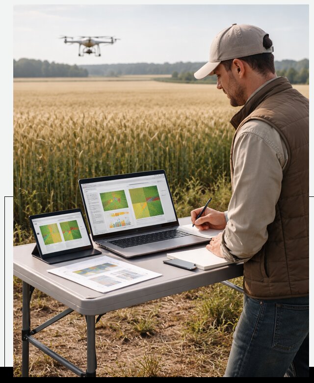 Система AI прогнозирования урожайности для точных агрономий в Мирном