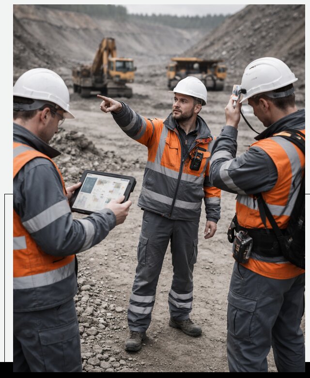 Система контроля персонала для горнодобывающей отрасли в Мирном