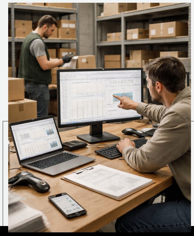 Автоматизация торговых сетей: ERP и учёт в Мирном под ключ