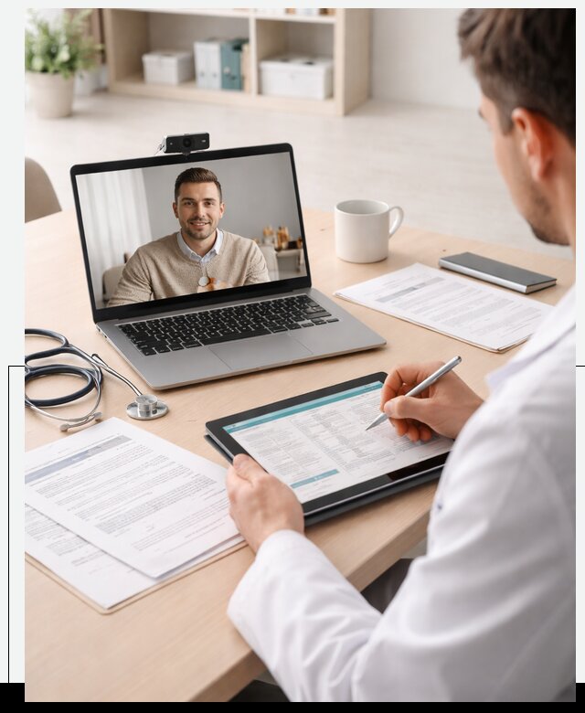 Разработка платформы телемедицины и видеоконсультаций в Мирном